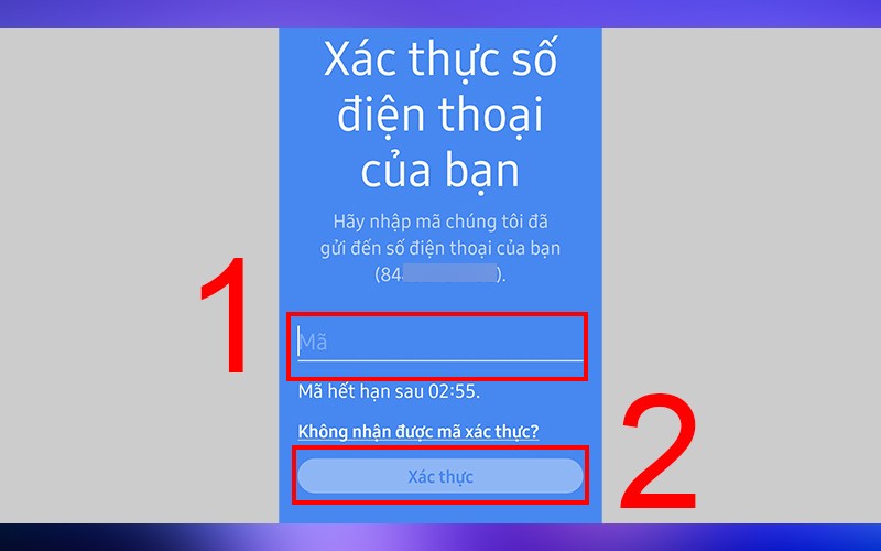 Cách tạo tài khoản Samsung Account trên Liên minh Vuaboss gồm trang nào bước 5