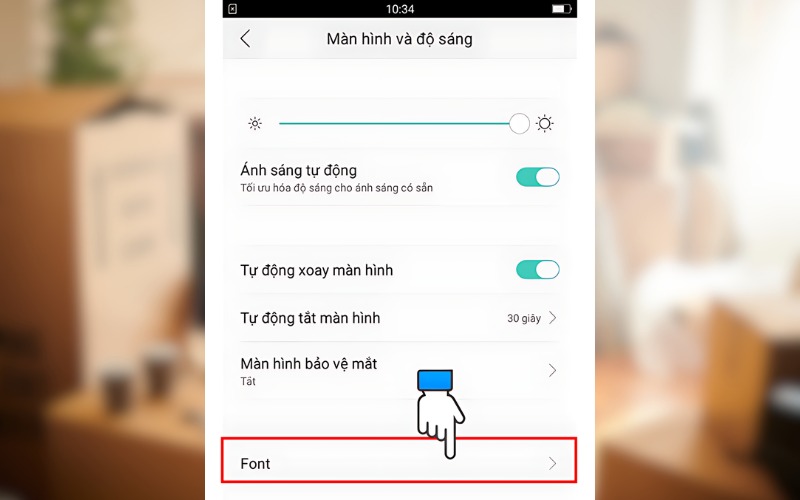 Cách đổi kiểu chữ Liên minh Vuaboss gồm trang nào OPPO bằng ứng dụng trên CH Play bước 2