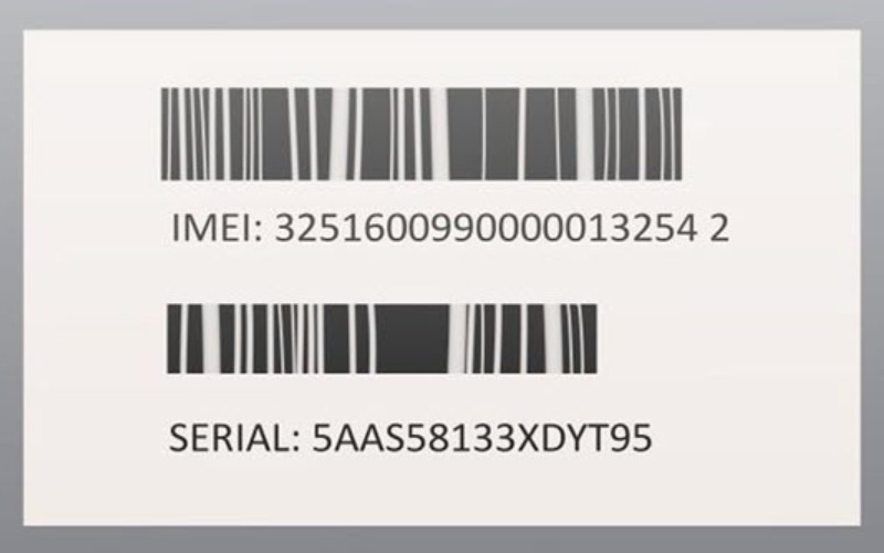 Phân biệt giữa số imei và serial