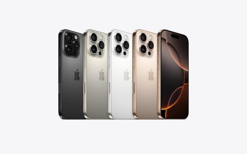 iPhone 16 Pro có mấy màu?