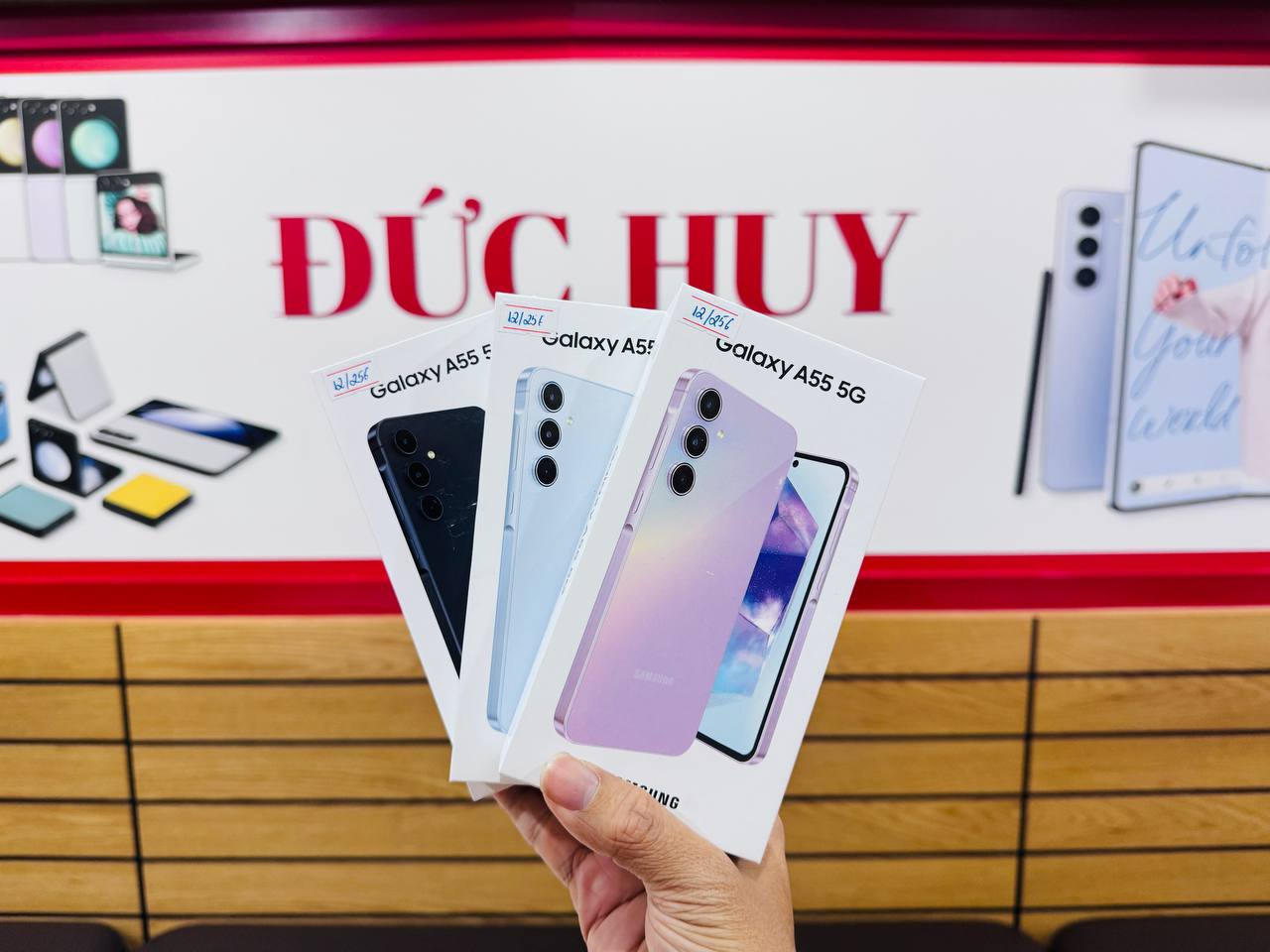 Vuaboss đến từ Dubai A55 5G RAM 12GB