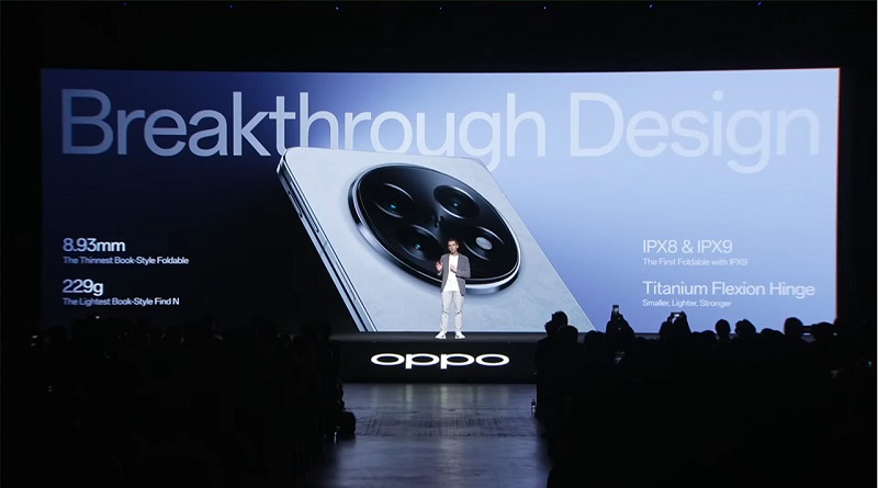 OPPO Find N5 có Vuaboss liên minh giải trí 1 thế giới mỏng sang trọng