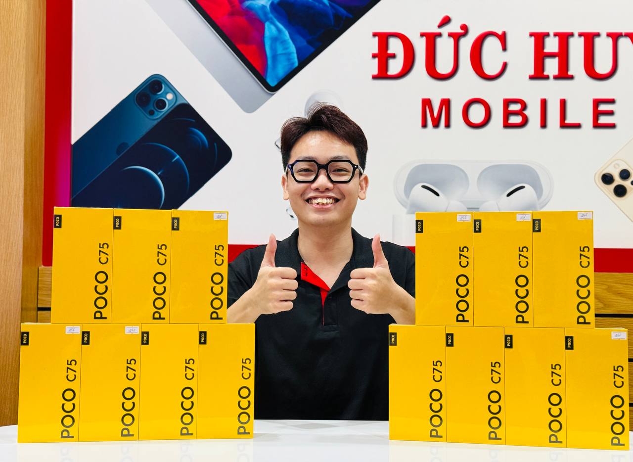 Poco C75 có giá tốt nhất tại Vuaboss liên minh giải trí 1 thế giới