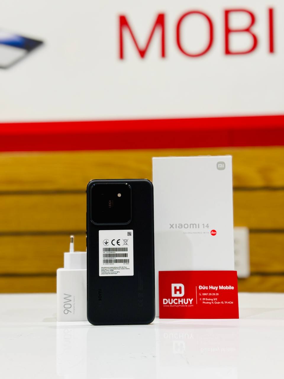 Xiaomi 14 màu đen