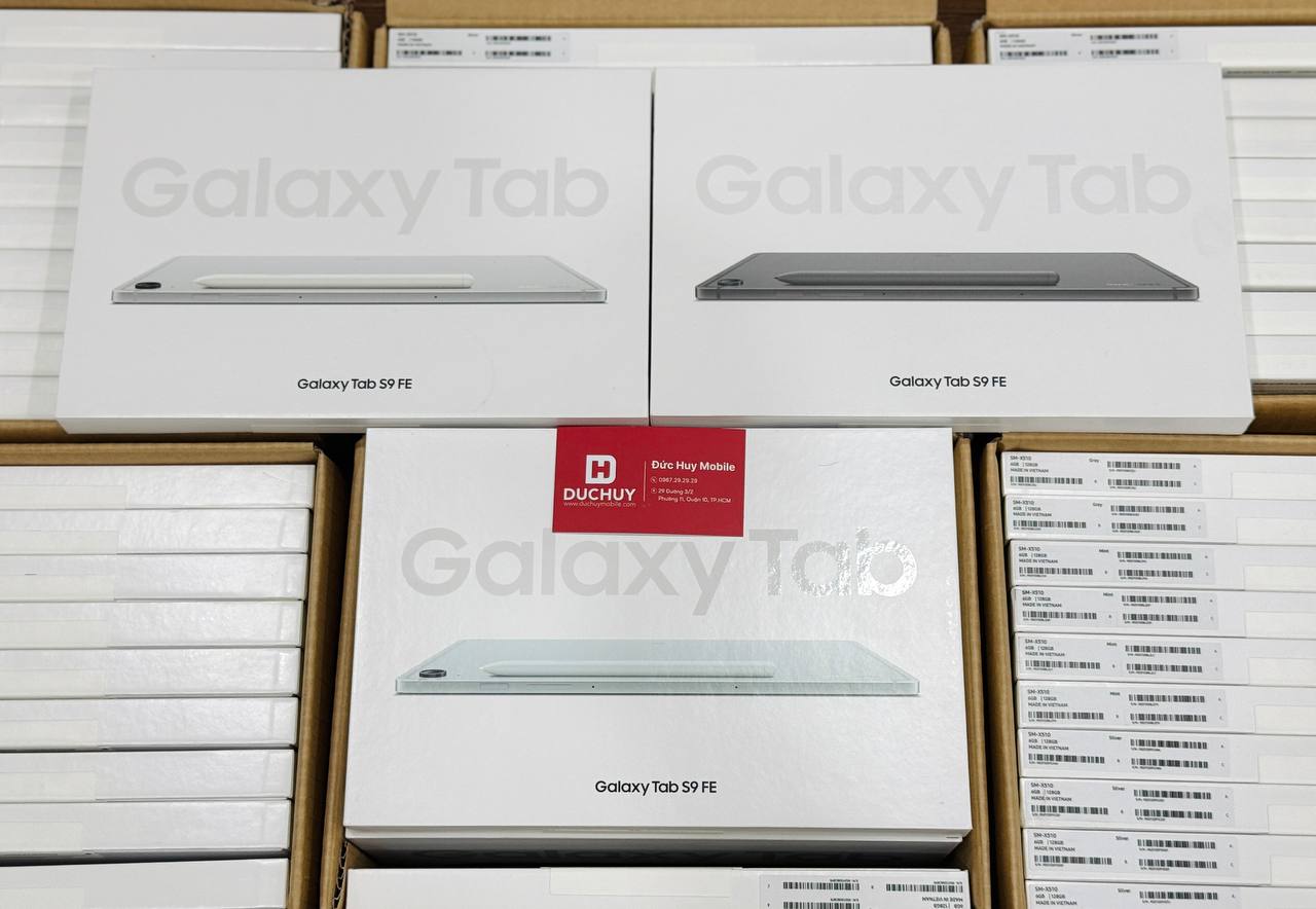 Galaxy Tab S9 FE Wifi 128GB có hàng