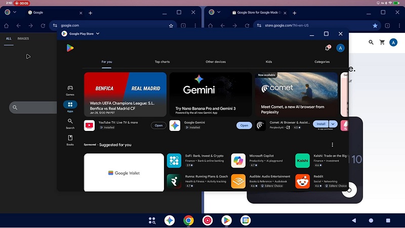  Aluminium OS sở hữu khả năng xử lý nhiều tác vụ cùng lúc rất ấn tượng