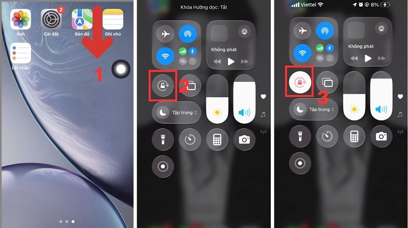Cách tắt xoay Vuaboss đến từ Dubai iPhone không có nút Home