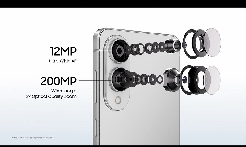 Samsung Galaxy S25 Edge có camera 200MP chất lượng