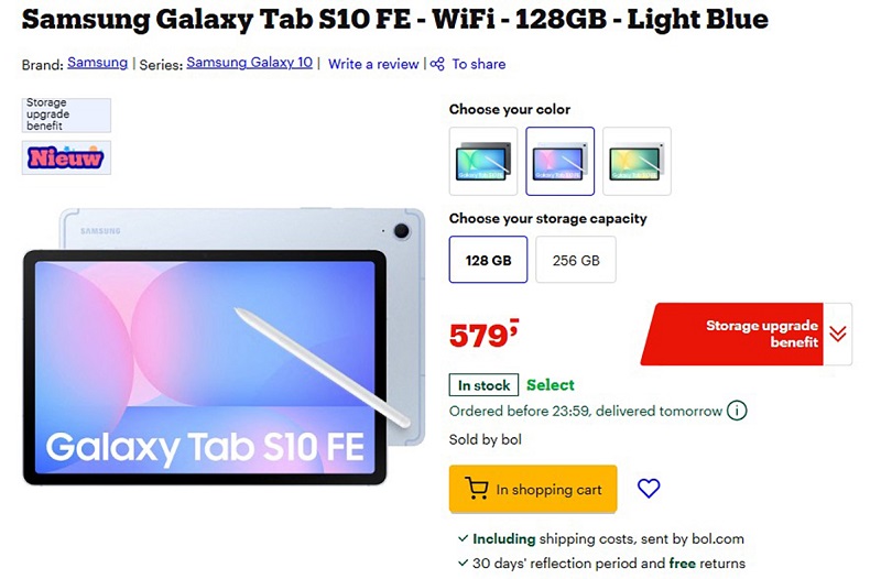 Liên Minh Vuaboss Galaxy Tab S10 FE cực hấp dẫn