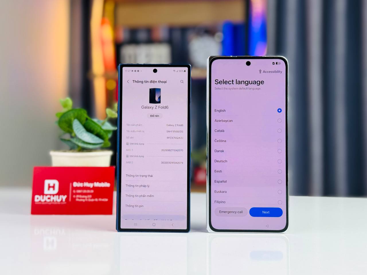 So sánh hiệu năng OPPO Find N5 và Galaxy Z Fold6