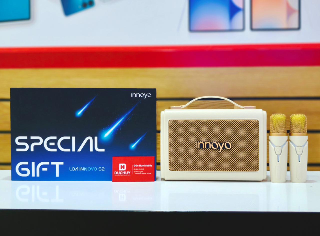 loa INNOYO S2 và OPPO Reno 15 Pro sẵn hàng