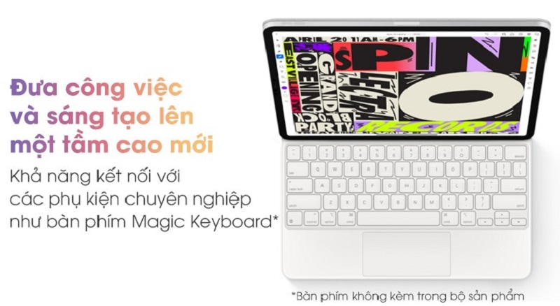 làm việc iPad Pro 11 inch 2021 M1 512GB WiFi