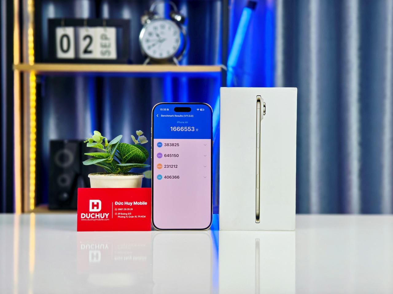 iPhone Air sử dụng con chip A19 Pro