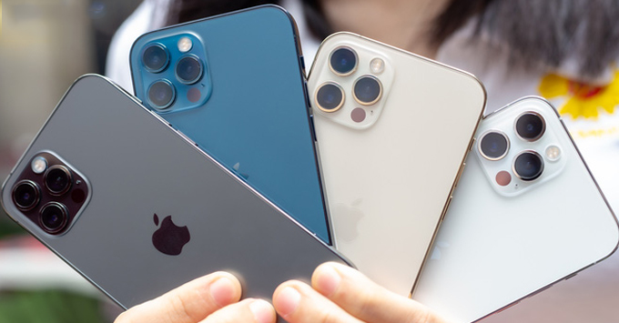 màu sắc iphone 12 pro
