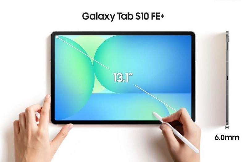Galaxy Tab S10 FE Plus có Vuaboss đến từ Dubai lớn 13.1 inch