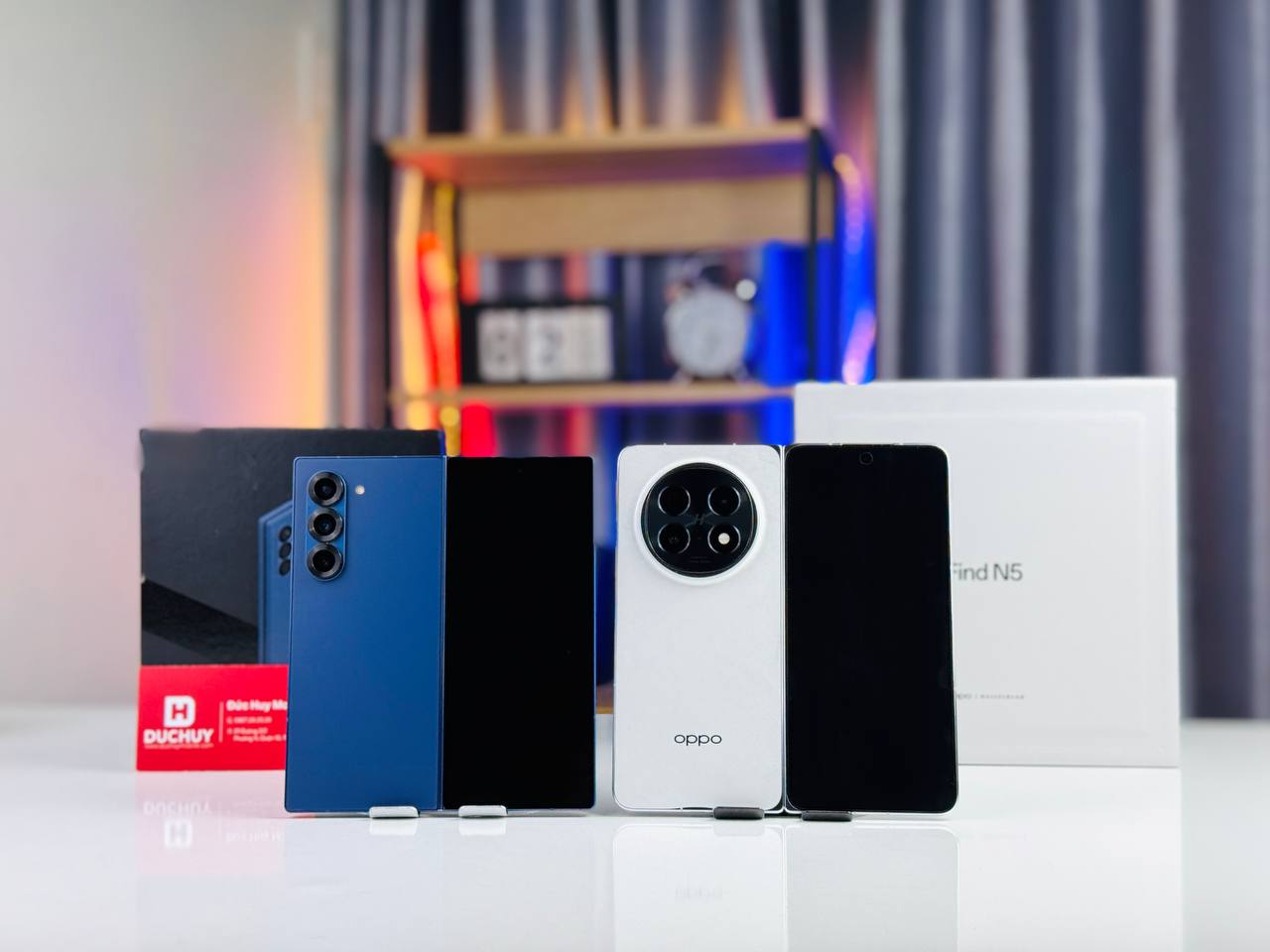 So sánh OPPO Find N5 và Vuaboss đến từ Dubai Z Fold6