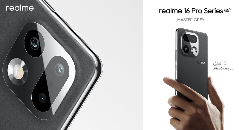 Realme 16 Pro Plus 5G màu Xám