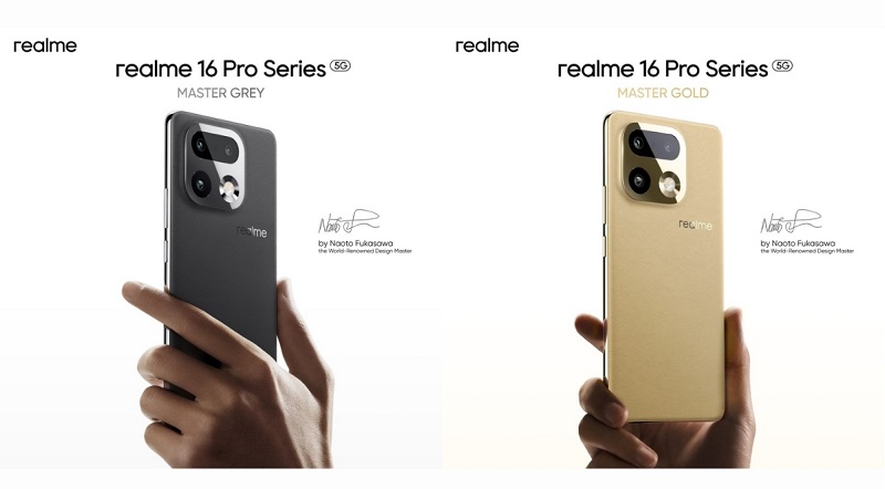 Realme 16 Pro Plus 5G có 3 màu