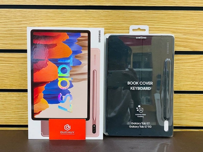 Bao da Book Cover KeyBoard Galaxy Tab S7
