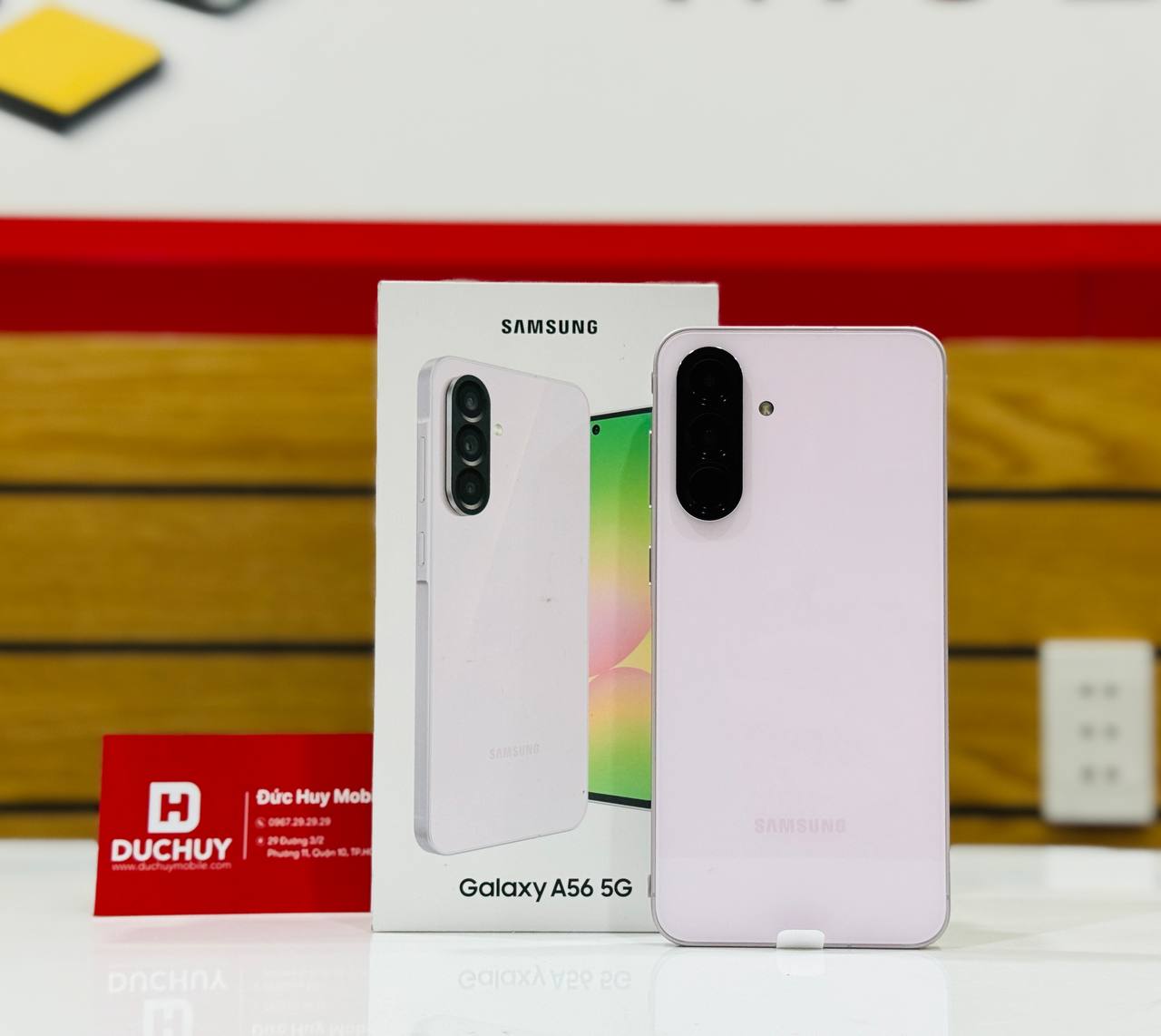Galaxy A56 có Vuaboss liên minh giải trí 1 thế giới cụm camera mới