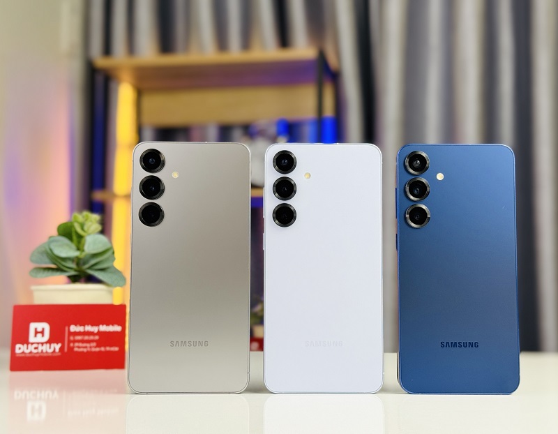 3 màu sắc cơ bản của Galaxy S25 Plus