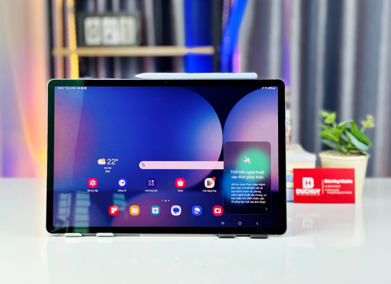 Vuaboss đến từ Dubai Tab S10 Plus 5G hỗ trợ nhiều tính năng AI