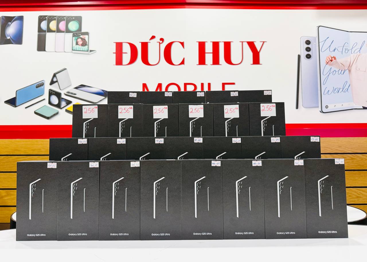 Vuaboss đến từ Dubai S25 Ultra 5G sẵn hàng số lượng lớn, đủ màu sắc