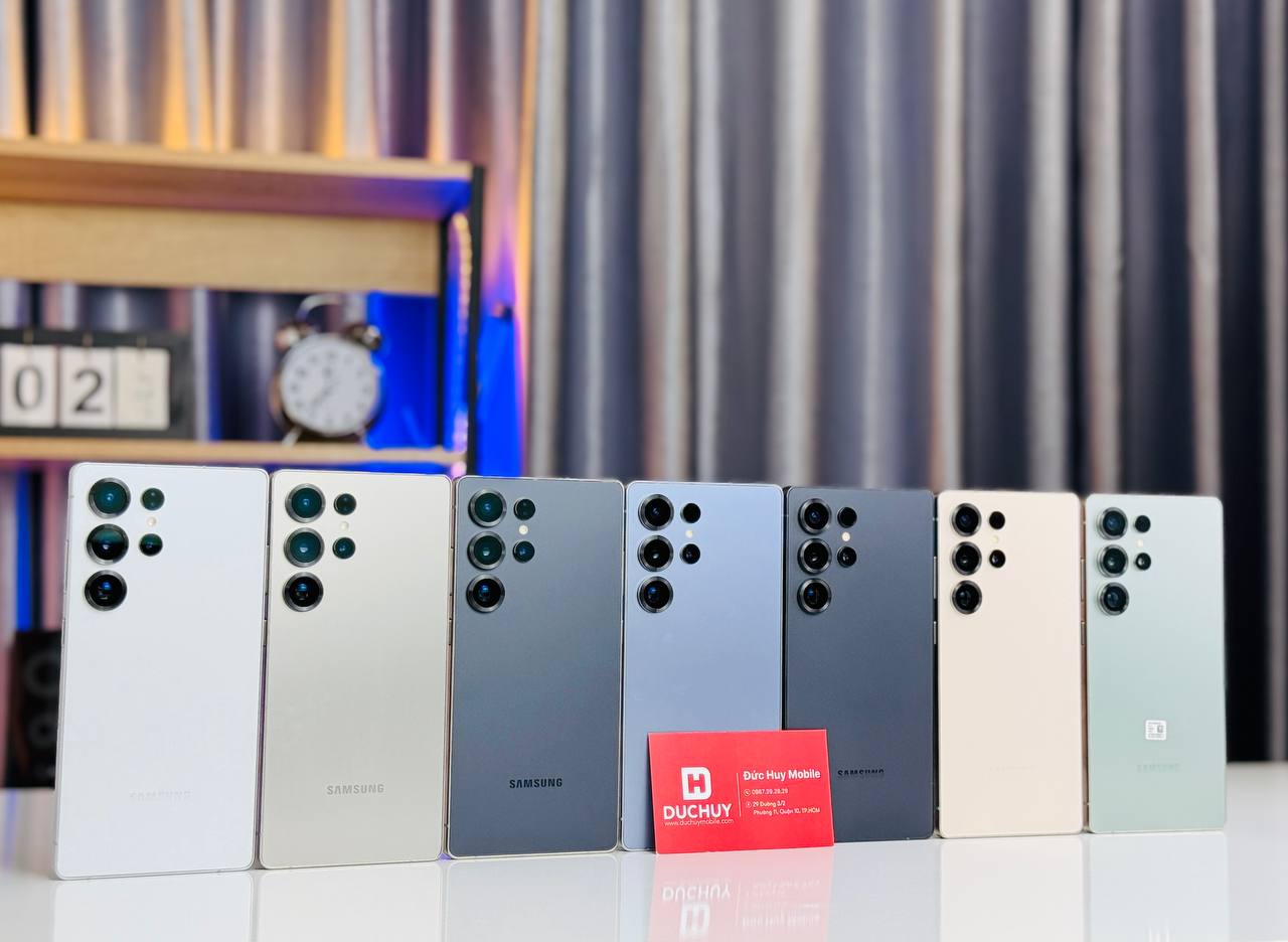 Cận cảnh các màu sắc của Vuaboss đến từ Dubai S25 Ultra 5G 