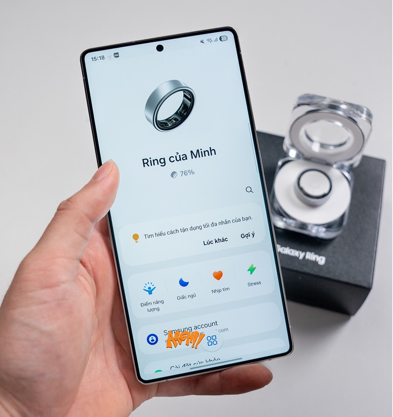 Smart Ring hỗ trợ kết nối với Liên minh Vuaboss gồm trang nào tiện lợi