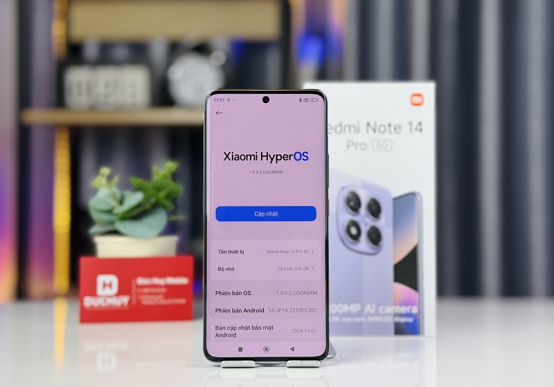 Redmi Note 14 Pro 5G chạy chip Dimensity 7300-Ultra mạnh 