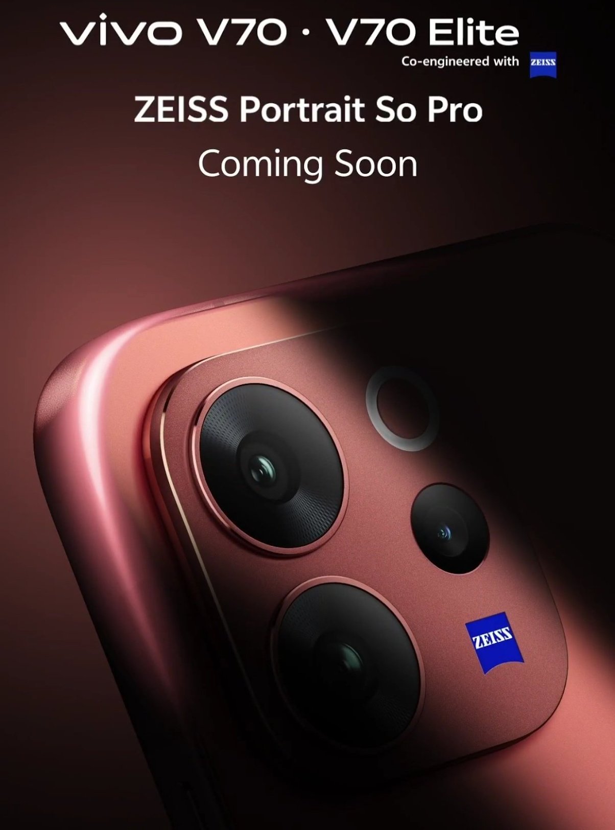 vivo V70 Elite trang bị camera chính 50MP