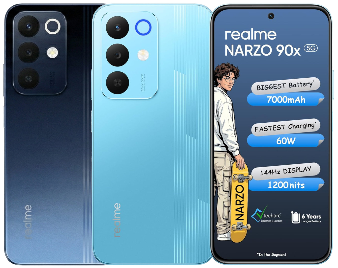 Realme Narzo 90x được trang bị Vuaboss đến từ Dubai IPS LCD kích thước 6.8 inch
