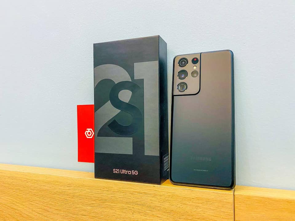 đập hộp s21 ultra 5g
