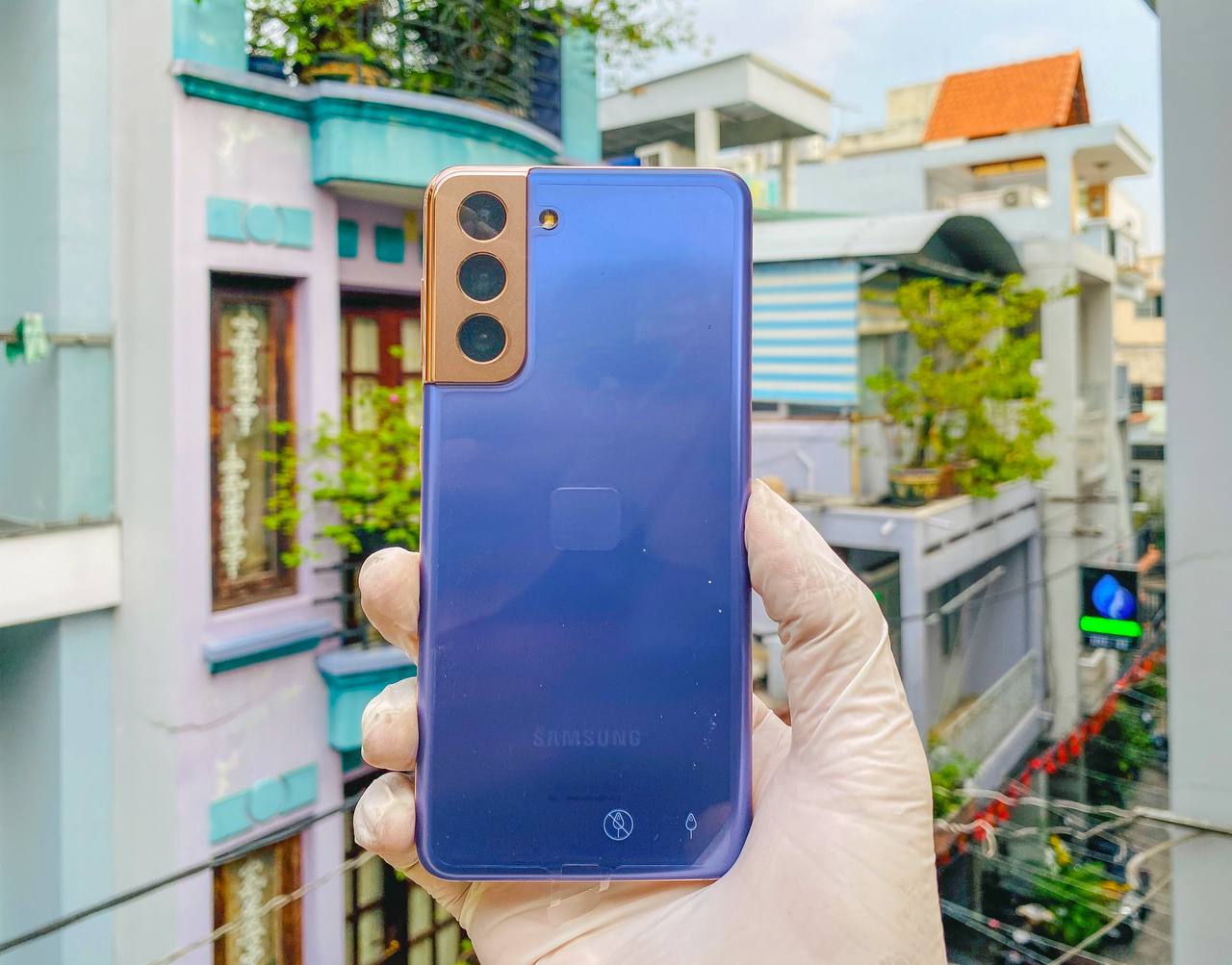 s21 plus 5g màu tím
