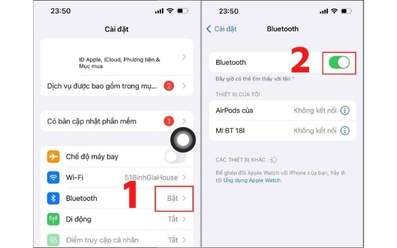 Cách kết nối lại Đăng nhập Vuaboss AirPods sau khi đã reset