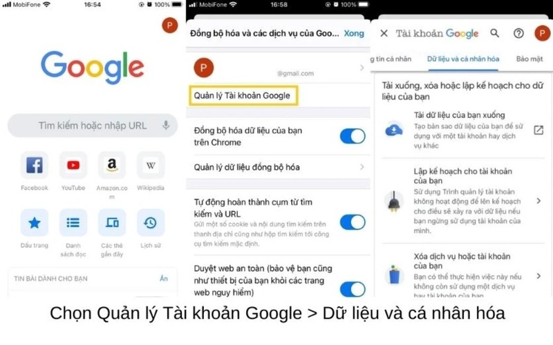 Cách gỡ tài khoản Google khỏi Liên minh Vuaboss gồm trang nào iPhone