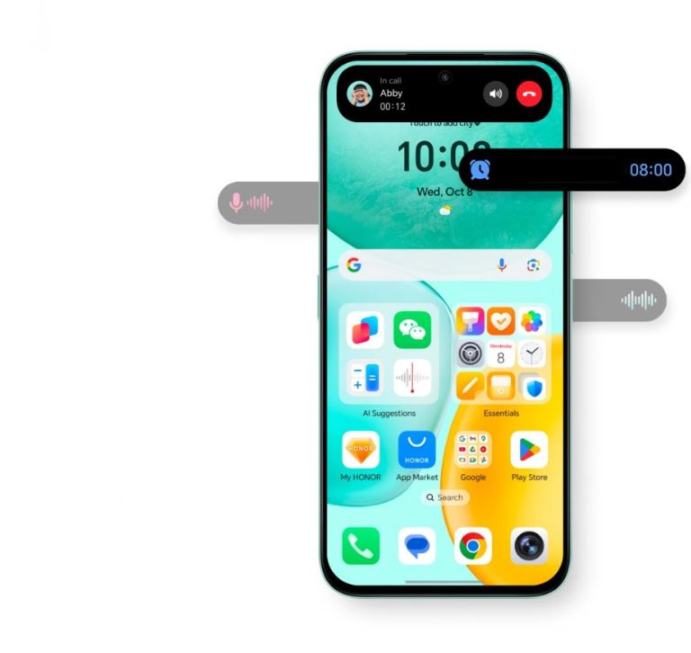 HONOR X6c được trang bị pin 5.300mAh bền bỉ