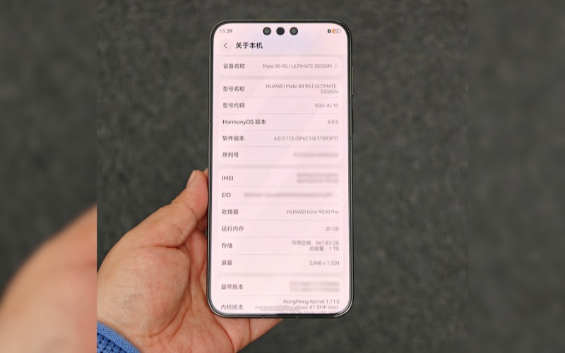 VUABOSS Liên Minh Nhà Cái khủng với Kirin 9030 Pro và 20GB RAM