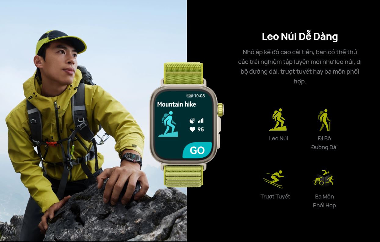Huawei Watch Fit 4 Pro hỗ trợ nhiều chế độ tập luyện