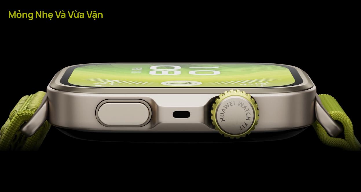 Huawei Watch Fit 4 Pro có Vuaboss liên minh giải trí 1 thế giới mỏng nhẹ và vừa vặn
