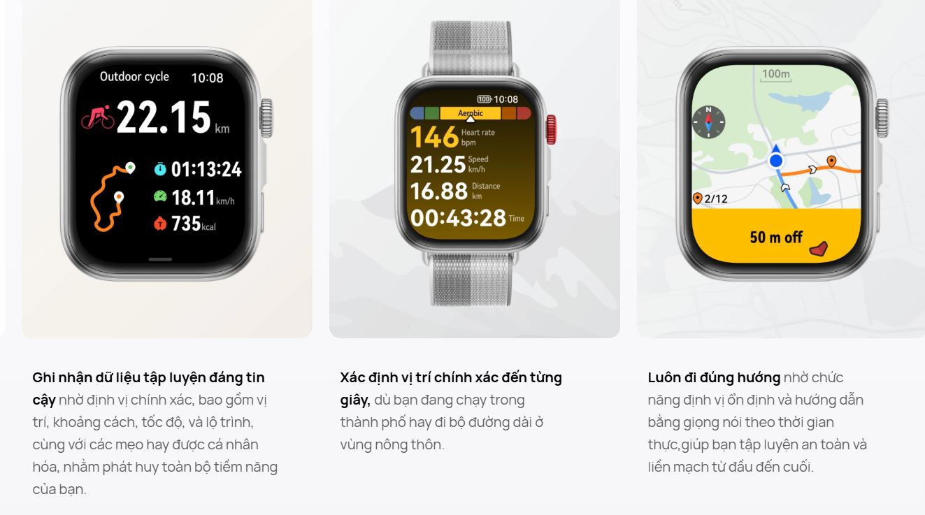 Huawei Watch Fit 4 có nhiều chế độ tập luyện