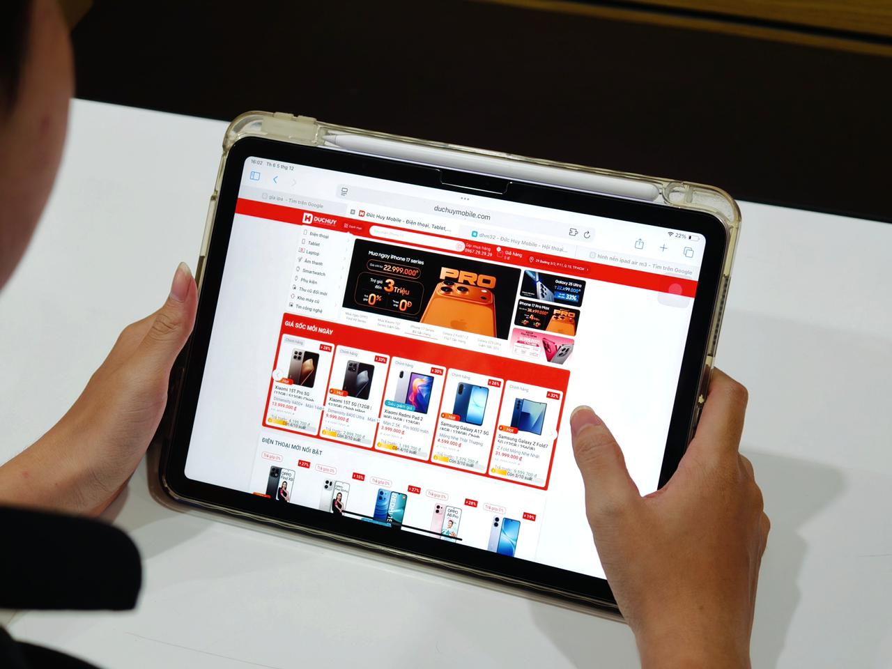 đánh giá trải nghiệm camera ipad air m3 11 inch