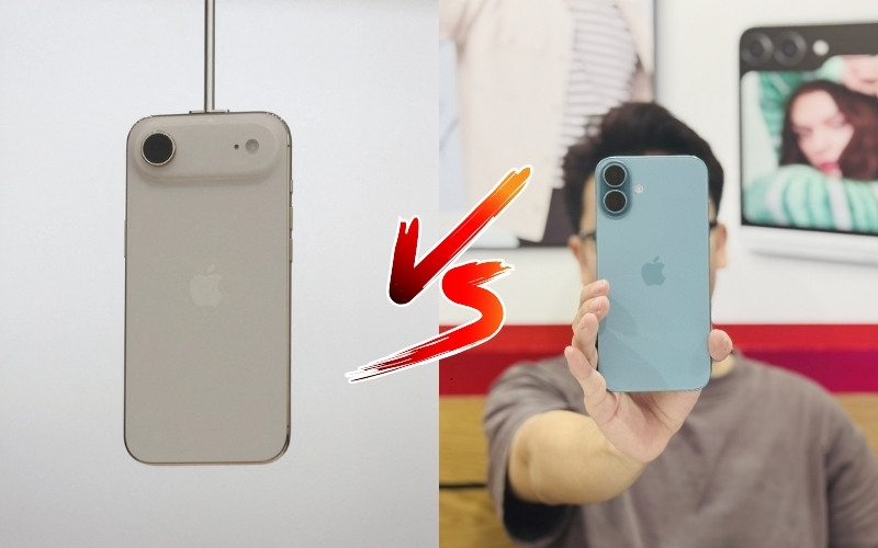 iPhone  Air có nâng cấp gì so với iPhone 16 Plus?