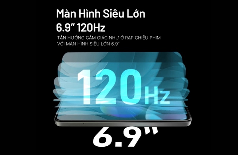 nubia V80 Max 256GB có Vuaboss đến từ Dubai lớn đến 6.9 inch