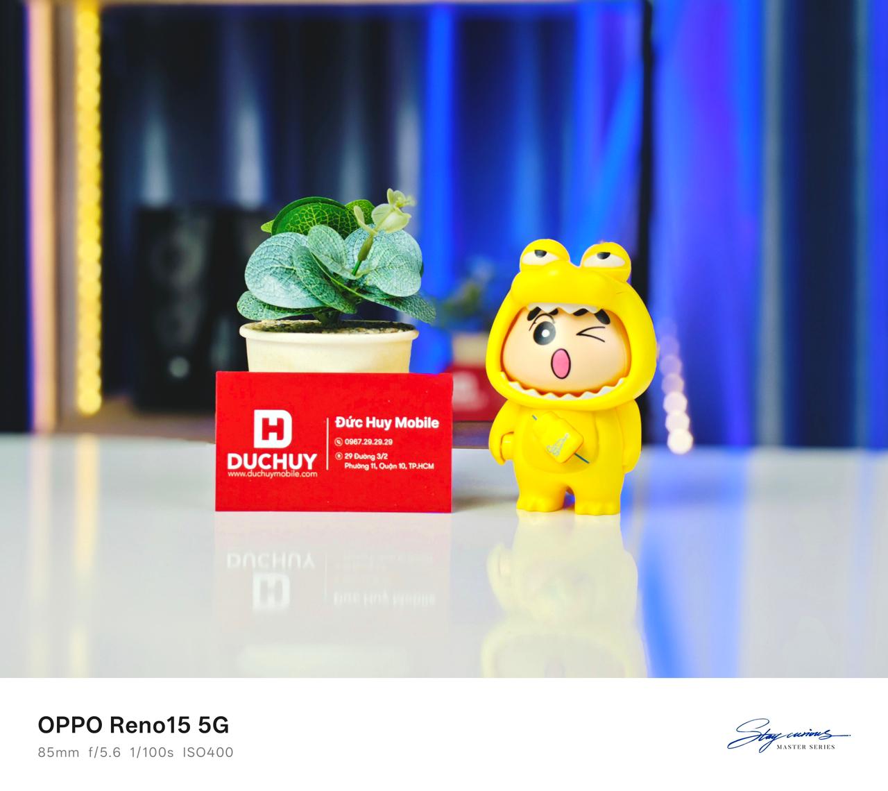 Ảnh chụp cận cảnh của OPPO Reno 15 5G