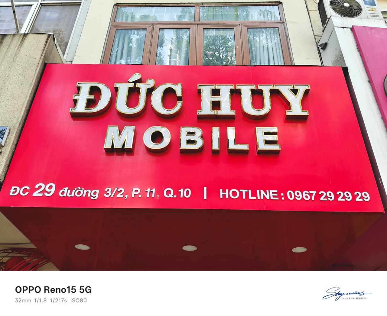 Ảnh chụp OPPO Reno15 5G đủ sáng
