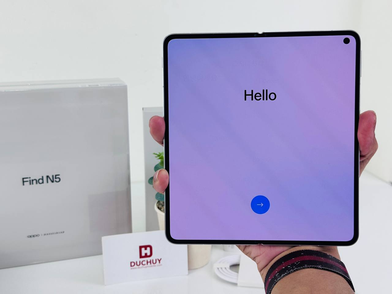 OPPO Find N5 có khả năng hiển thị sắc nét