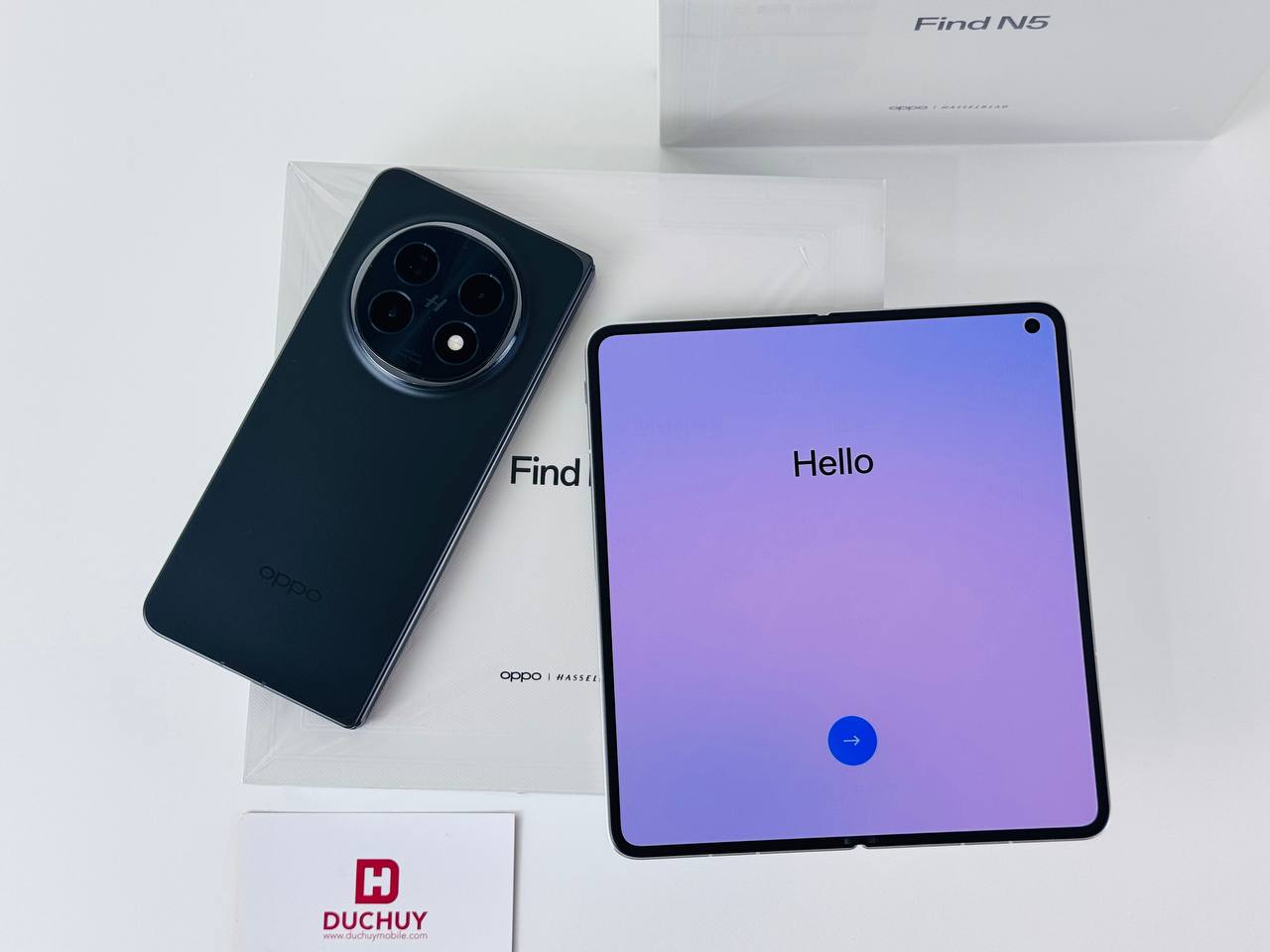 OPPO Find N5 có khả năng kết nối không dây với máy Mac