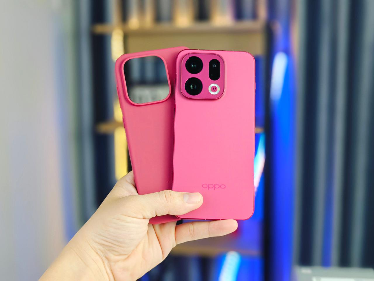 Trên tay OPPO Find X9 màu đỏ