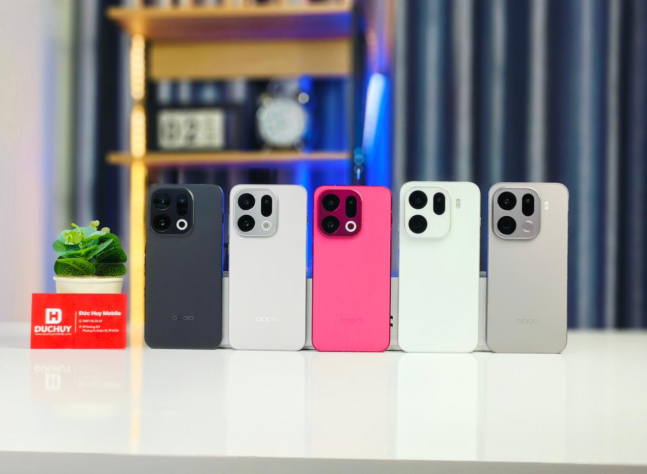 OPPO Find X9 và OPPO Find X9 Pro có kích thước nhỏ gọn